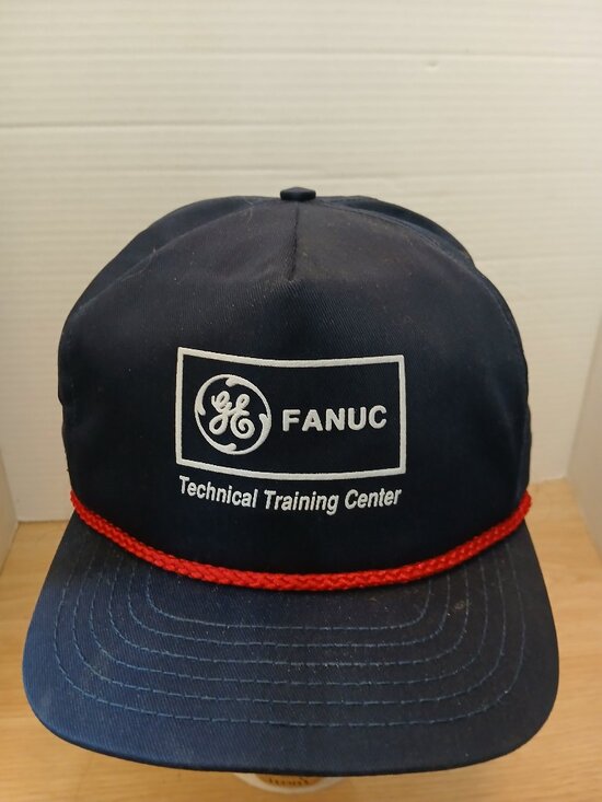 GE General Electric Fanuc Training Vintage Snapback Rope Cap Hat
